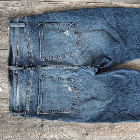 Sneak Peek High Rise 5 Button Fly Distressed Skinny Jeans Size 7/28 - Picture 15 of 16